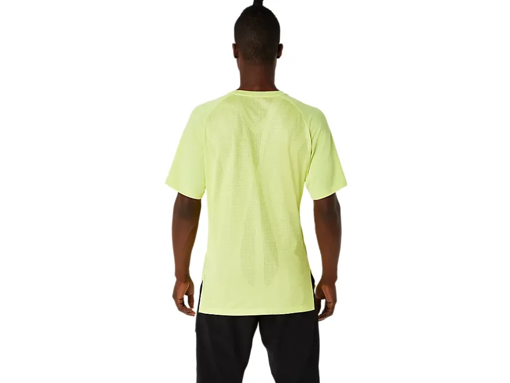 ASICS ACTIBREEZE JACQUARD KNIT SHORT SLEEVE TOP-Men Training|T-Shirts & Tops
