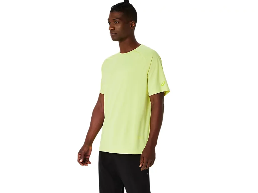 ASICS ACTIBREEZE JACQUARD KNIT SHORT SLEEVE TOP-Men Training|T-Shirts & Tops