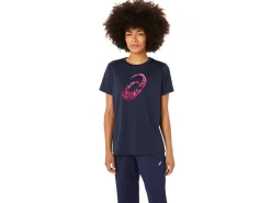 ASICS CARNATION SPIRAL a CREW-Women Extended Sizes|T-Shirts & Tops