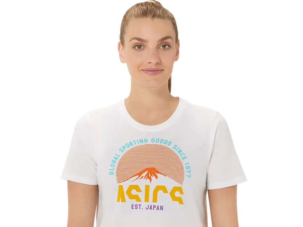 ASICS GSG SINCE 1977 ADVENTURE CREW-Women Extended Sizes|T-Shirts & Tops