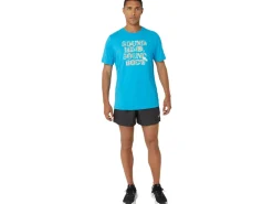 ASICS HIBISCUS SLOGAN TEE-Men Training|Extended Sizes