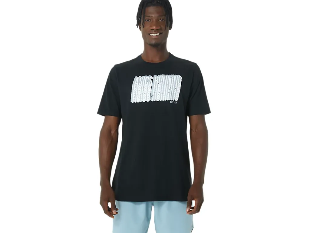 ASICS LONG ABSTRACT LOGO TEE-Women T-Shirts & Tops|Training