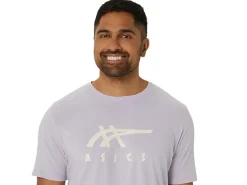 ASICS STRIPE SHORT SLEEVE TEE-Women T-Shirts & Tops|T-Shirts & Tops
