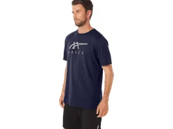ASICS STRIPE SHORT SLEEVE TEE-Women Extended Sizes|T-Shirts & Tops