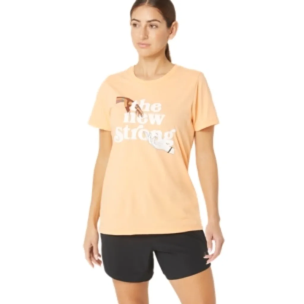 ASICS THE NEW STRONG RUN TEE-Women Extended Sizes|T-Shirts & Tops