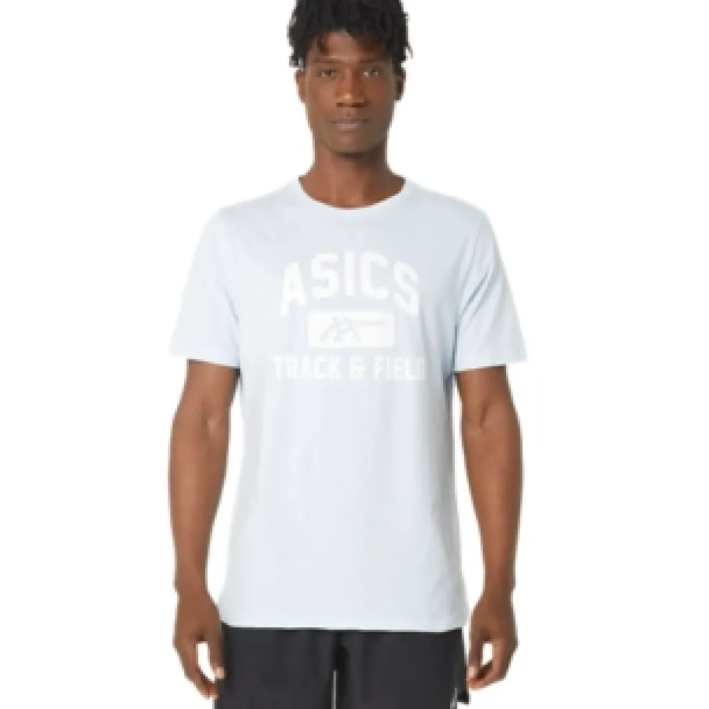 ASICS UNISEX TRACK AND FIELD GRAPHIC TEE-Women Track & Field|Extended Sizes