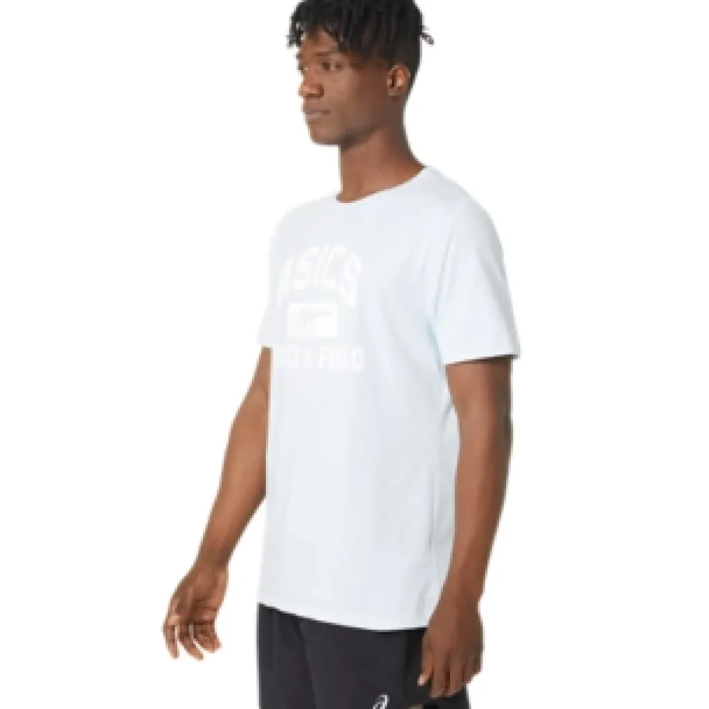 ASICS UNISEX TRACK AND FIELD GRAPHIC TEE-Women Track & Field|Extended Sizes