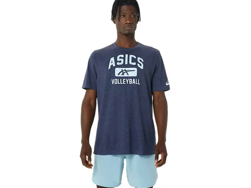 ASICS VOLLEYBALL GRAPHIC TEE-Women Volleyball|Volleyball