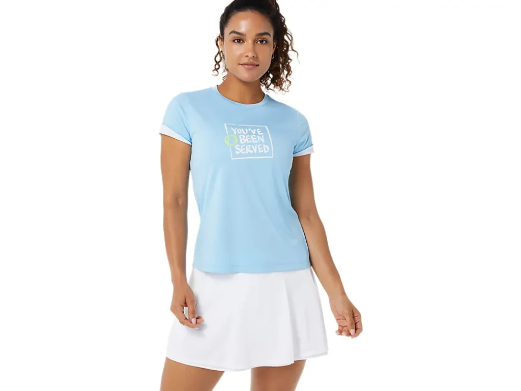 ASICS COURT GRAPHIC TEE-Women Tennis|Tennis