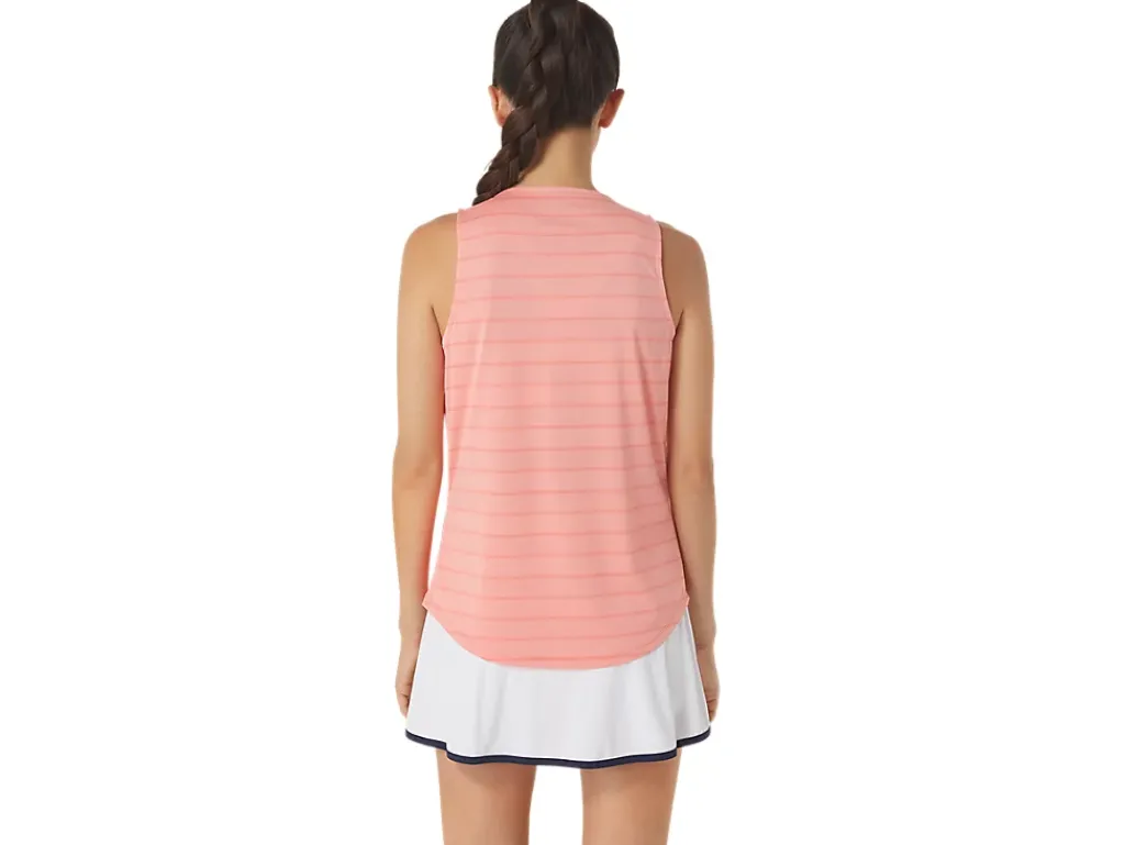 ASICS COURT STRIPE TANK-Women Pickleball|Tennis