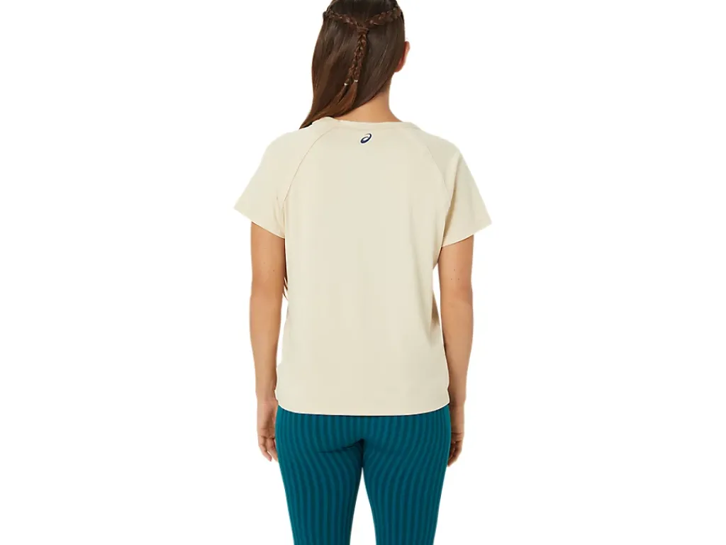 ASICS FLEX STRETCH SHORT SLEEVE TOP-Women T-Shirts & Tops