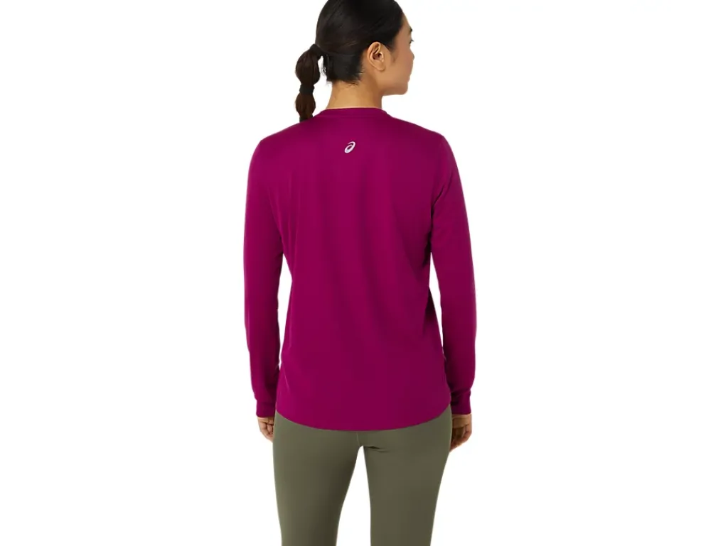 ASICS FUJITRAIL LOGO LONG SLEEVE TOP-Women Trail Running|T-Shirts & Tops