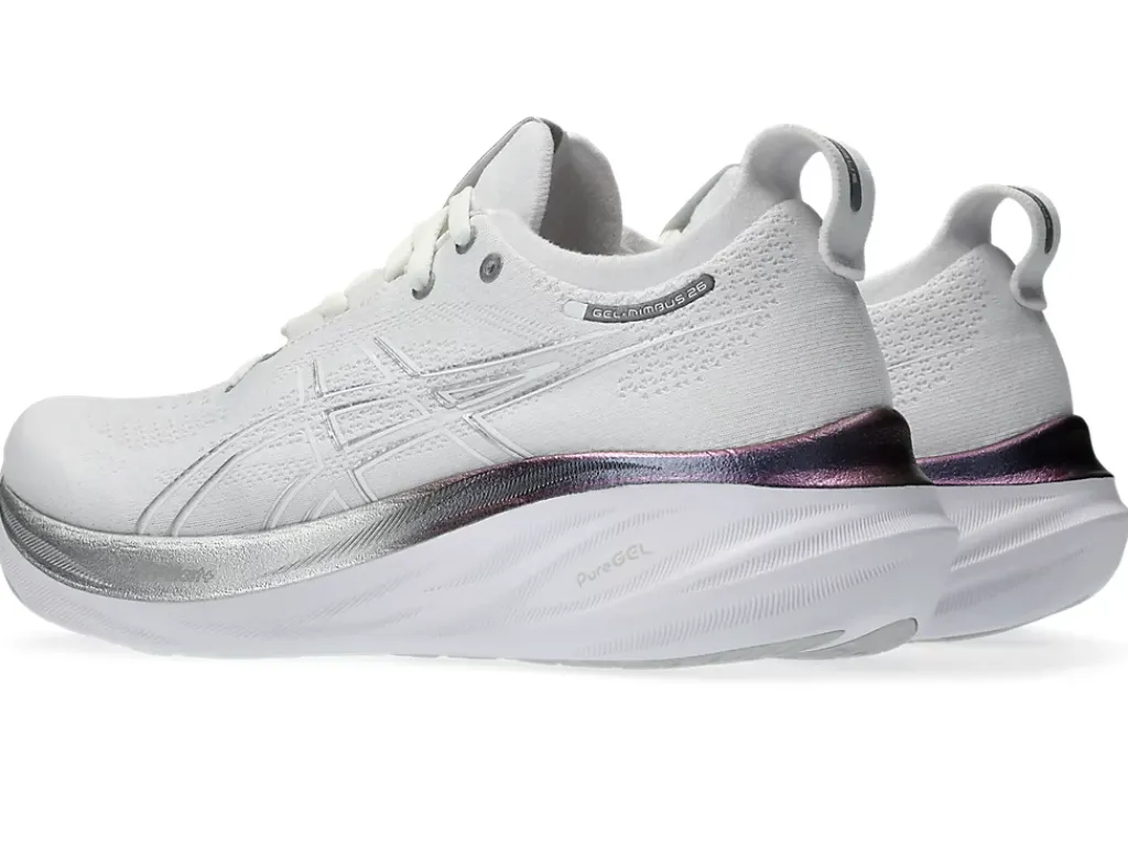 ASICS GEL-NIMBUS 26 PLATINUM-Women Running Shoes|GEL-NIMBUS 26