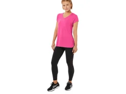 ASICS HEATHER VNECK TOP-Women Extended Sizes|T-Shirts & Tops