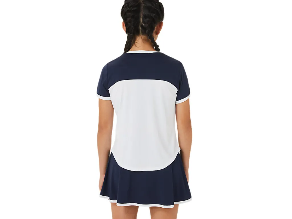 ASICS KIDS; TENNIS SHORT SLEEVE TOP-Kids Tennis|Clothing