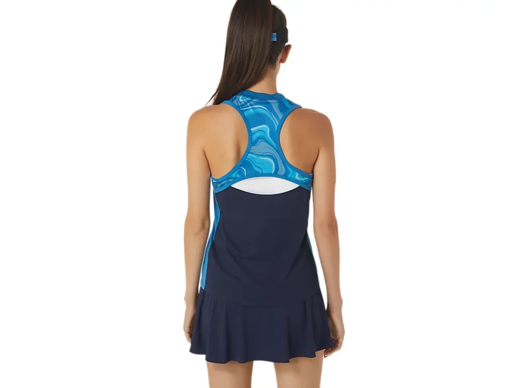 ASICS MATCH GRAPHIC TANK-Women Pickleball|Tennis