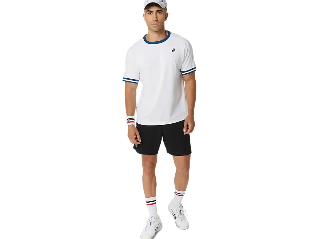 ASICS MEN CLASSIC SHORT SLEEVE TOP-Men Tennis|Tennis