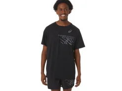 ASICS MEN FINISH LINE GRAPHIC SHORT SLEEVE TOP-Men Track & Field|T-Shirts & Tops