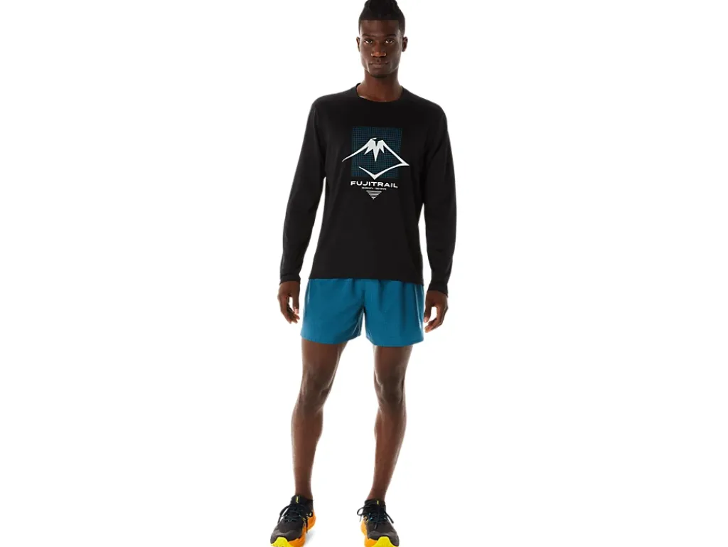 ASICS MEN FUJITRAIL LOGO LONG SLEEVE TOP-Men Trail Running|Trail Running