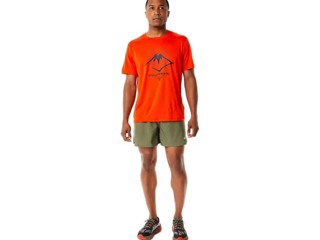 ASICS MEN FUJITRAIL LOGO SHORT SLEEVE TOP-Men Trail Running|Trail Running