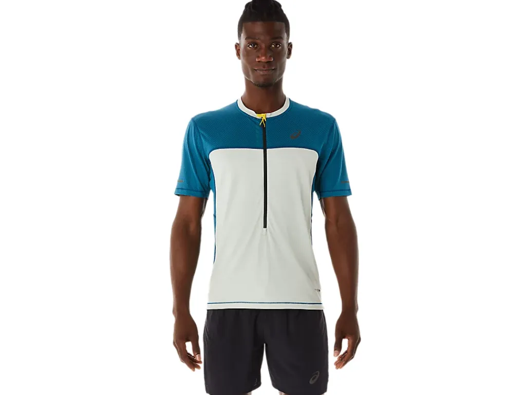 ASICS MEN FUJITRAIL SHORT SLEEVE TOP-Men Trail Running|Trail Running