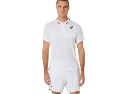 ASICS MEN MATCH POLO-SHIRT-Men Pickleball|Tennis