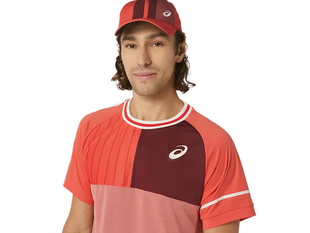 ASICS MEN MATCH SHORT SLEEVE TOP-Men Tennis|Tennis