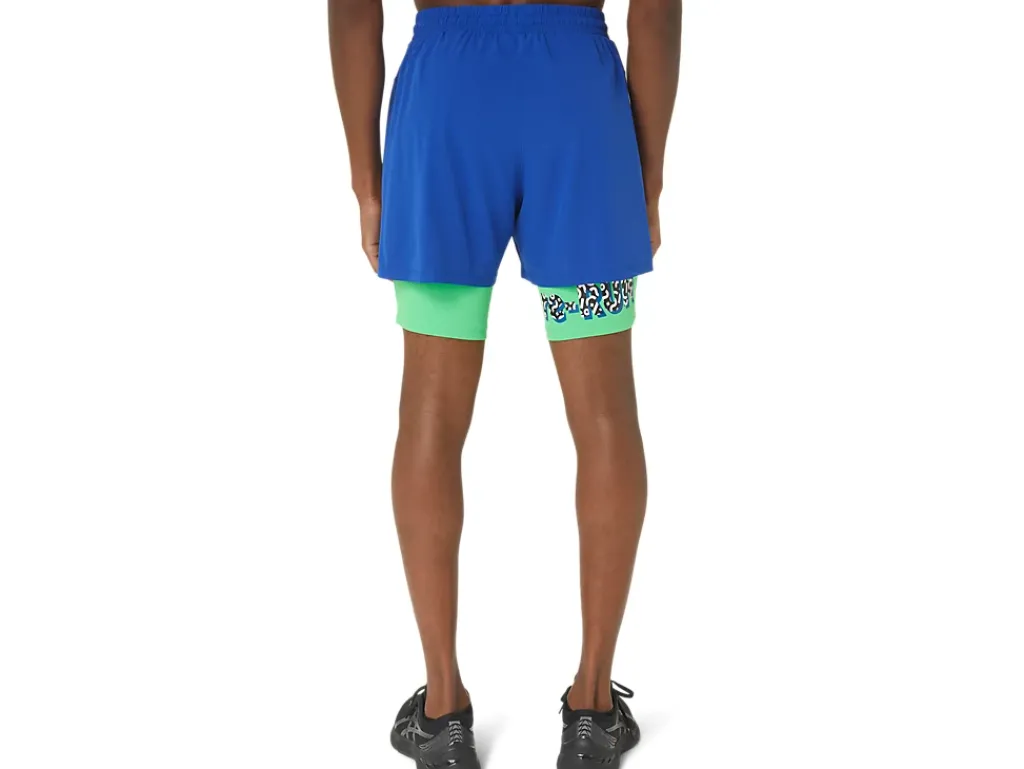 ASICS MEN NEW STRONG rePURPOSED RUN SHORT-Men Extended Sizes|Shorts