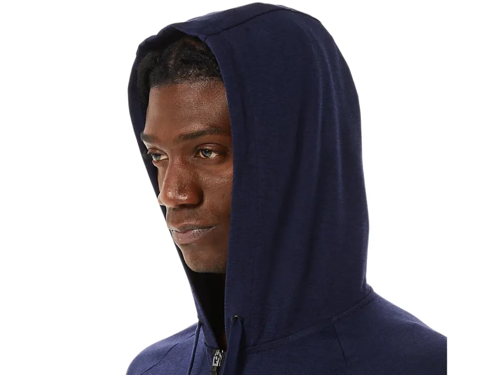 ASICS MEN TECH FULL ZIP HOODIE-Men Extended Sizes|T-Shirts & Tops