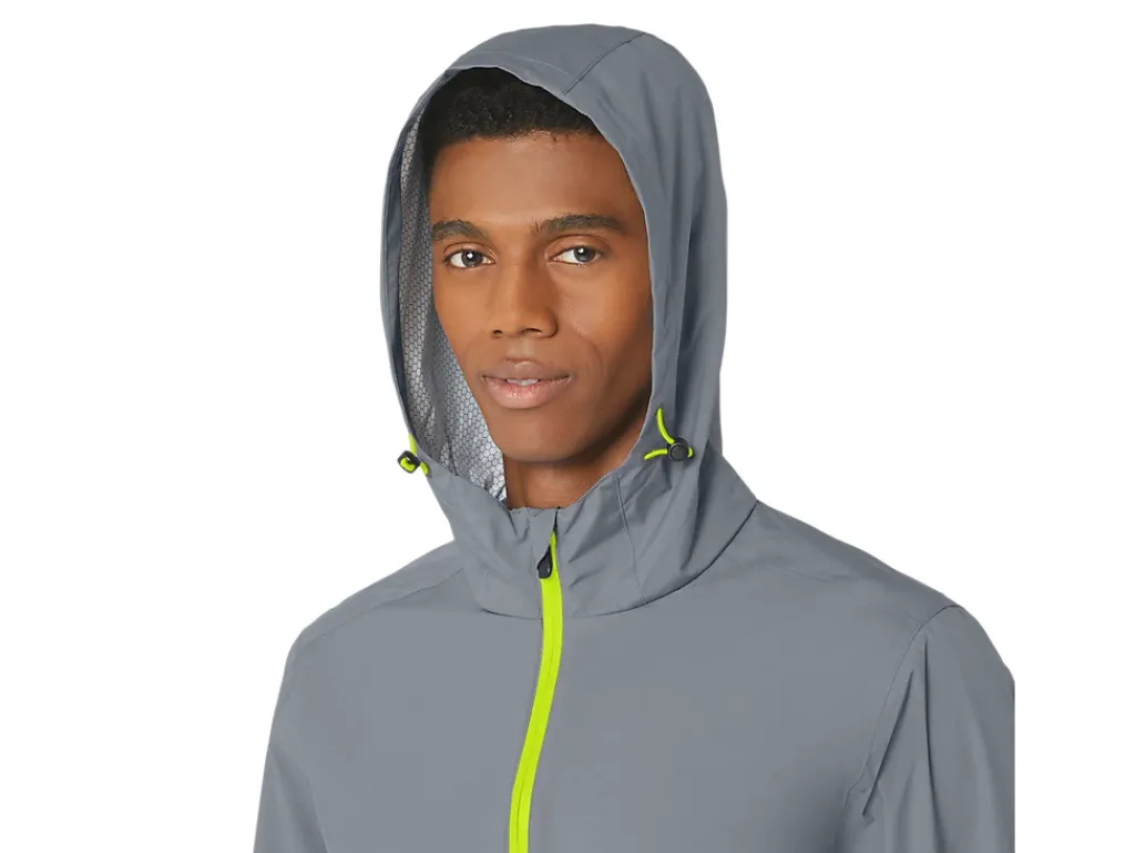 ASICS MEN WATERPROOF JACKET-Men Extended Sizes|Jackets & Outerwear