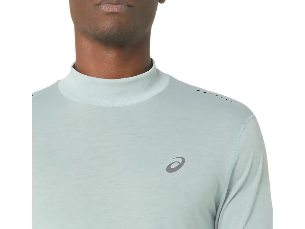 ASICS METARUN MOCK NECK LONG SLEEVE TOP-Men T-Shirts & Tops