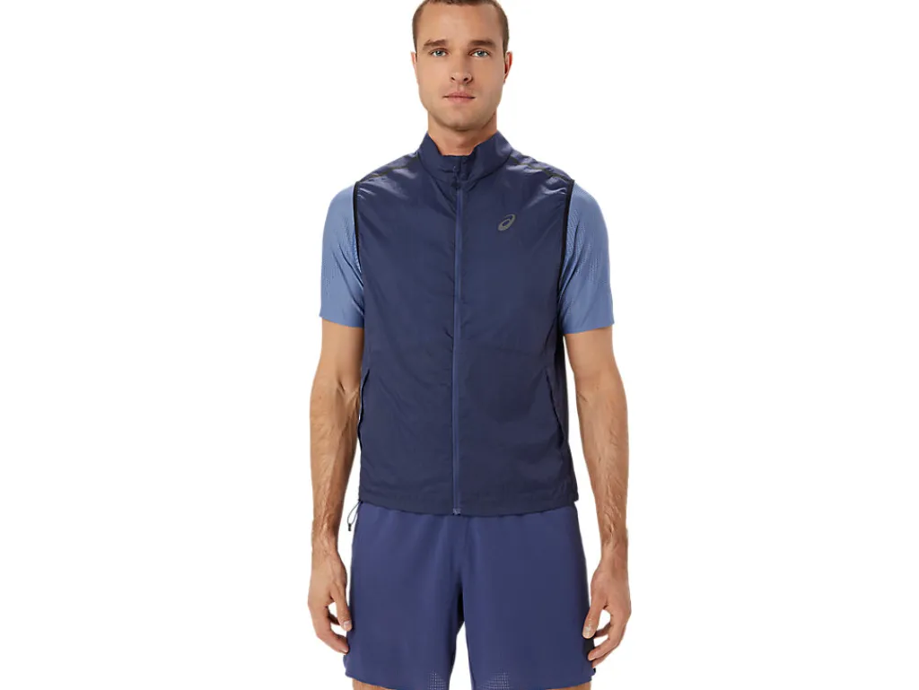 ASICS METARUN PACKABLE GILET-Men Jackets & Outerwear