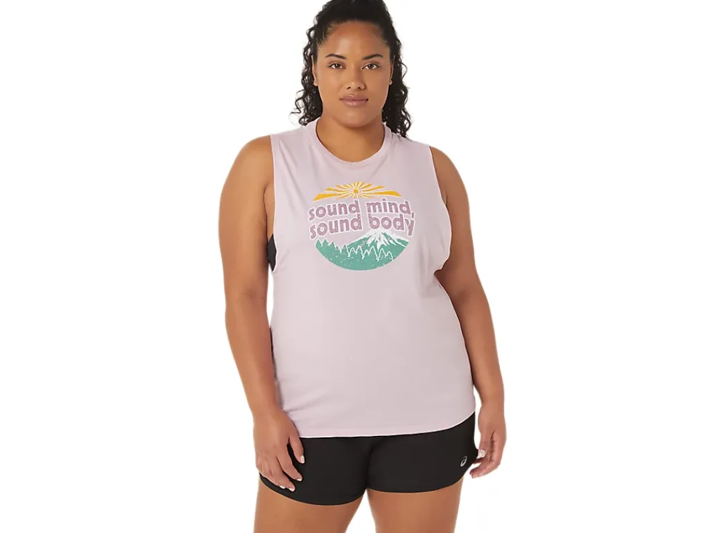 ASICS MOUNTAIN MUSCLE TANK-Women Extended Sizes|T-Shirts & Tops
