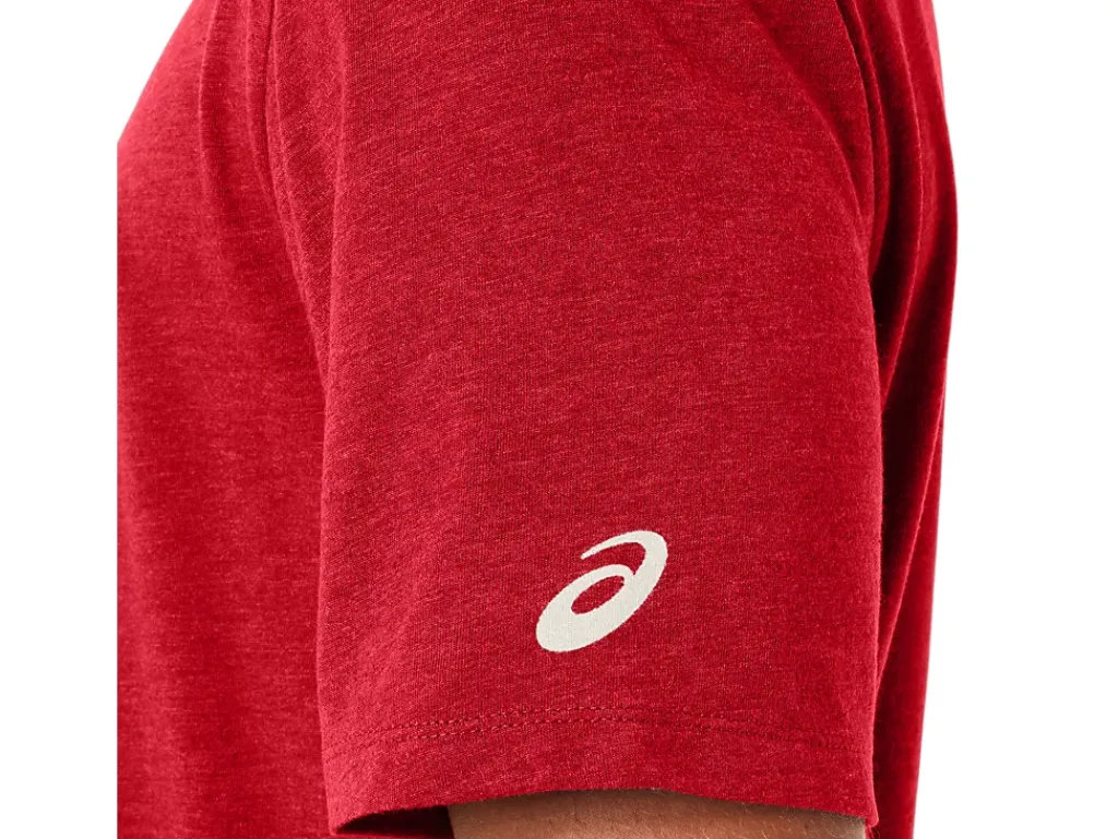 ASICS PAINTBRUSH SHORT SLEEVE TEE-Women Extended Sizes|T-Shirts & Tops