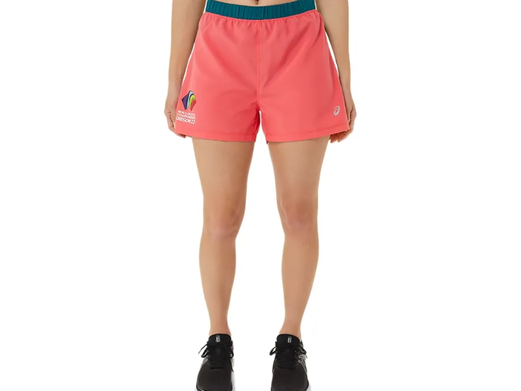 ASICS READY-SET 3IN SHORT COLOR BLOCK WCH-Women Shorts & Pants