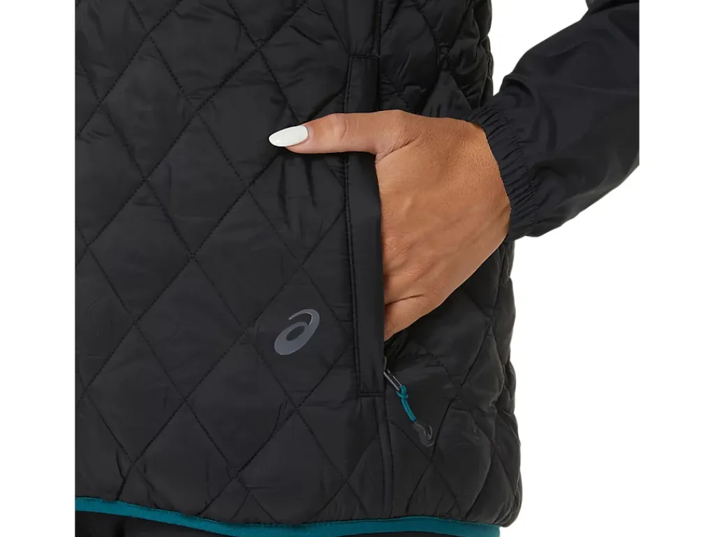 ASICS REVERSE INSULATED VEST-Women Extended Sizes|Jackets & Outerwear