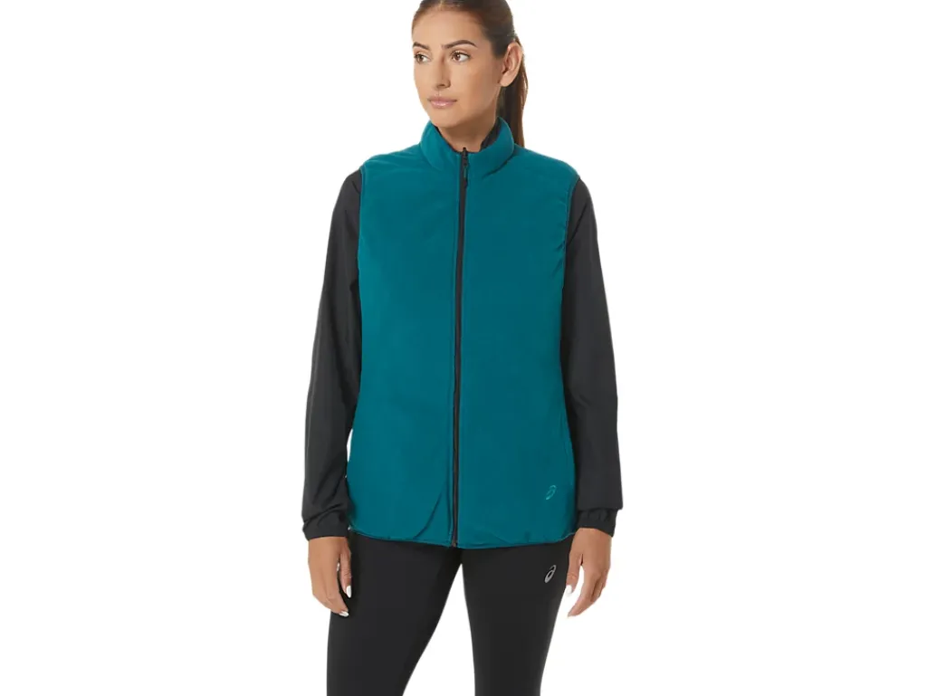 ASICS REVERSE INSULATED VEST-Women Extended Sizes|Jackets & Outerwear