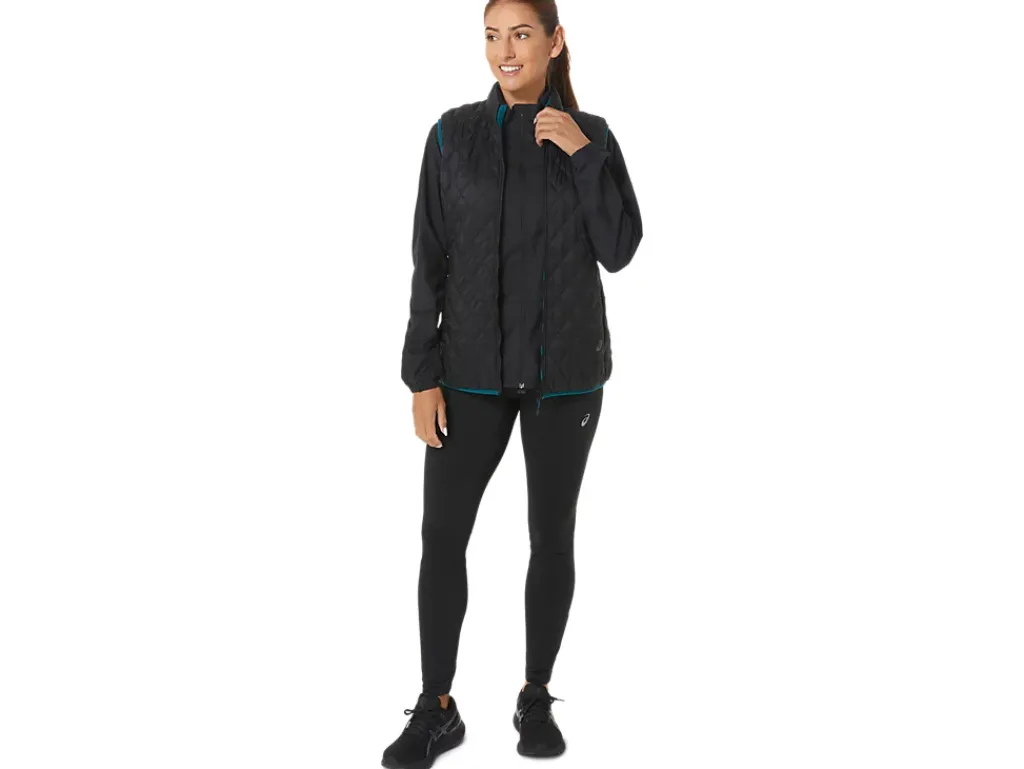 ASICS REVERSE INSULATED VEST-Women Extended Sizes|Jackets & Outerwear