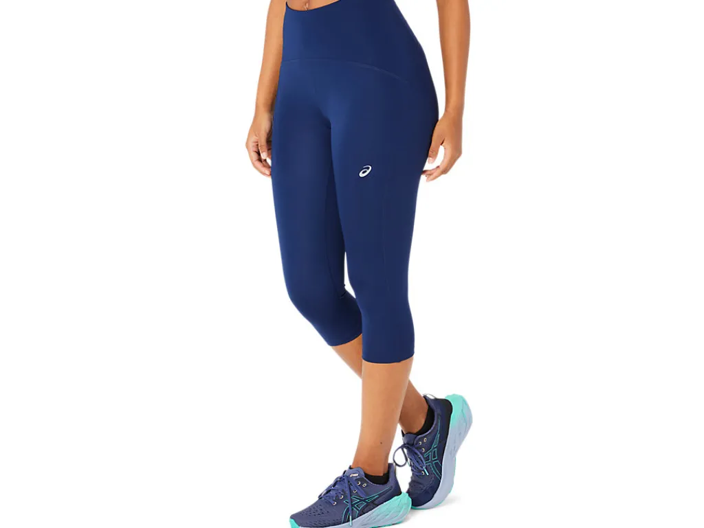 ASICS ROAD HIGH WAIST CAPRI TIGHT-Women Tights & Leggings