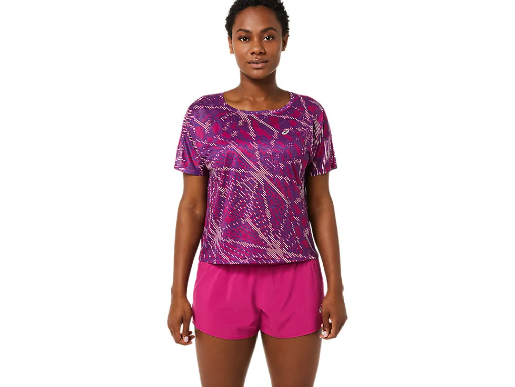 ASICS SAKURA SHORT SLEEVE TOP-Women T-Shirts & Tops