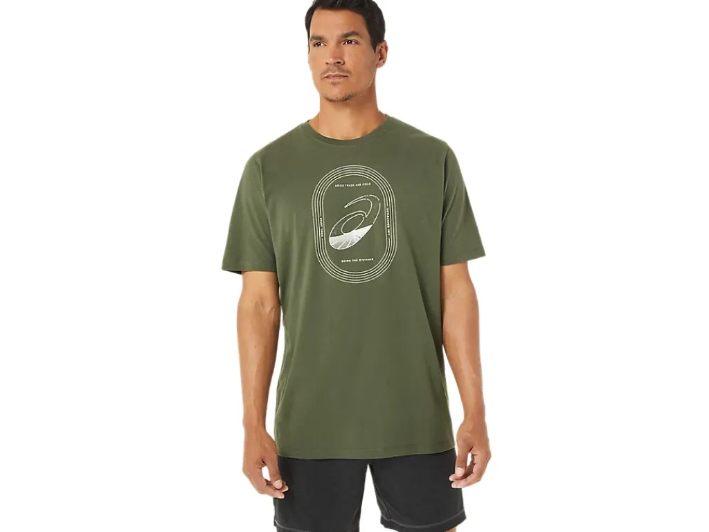 ASICS SPIRAL A TRACK AND FIELD TEE-Women T-Shirts & Tops|Extended Sizes
