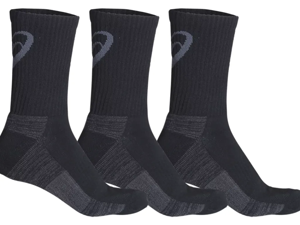 ASICS Training Crew (3 Pack)-Women Gear & Accessories|Socks