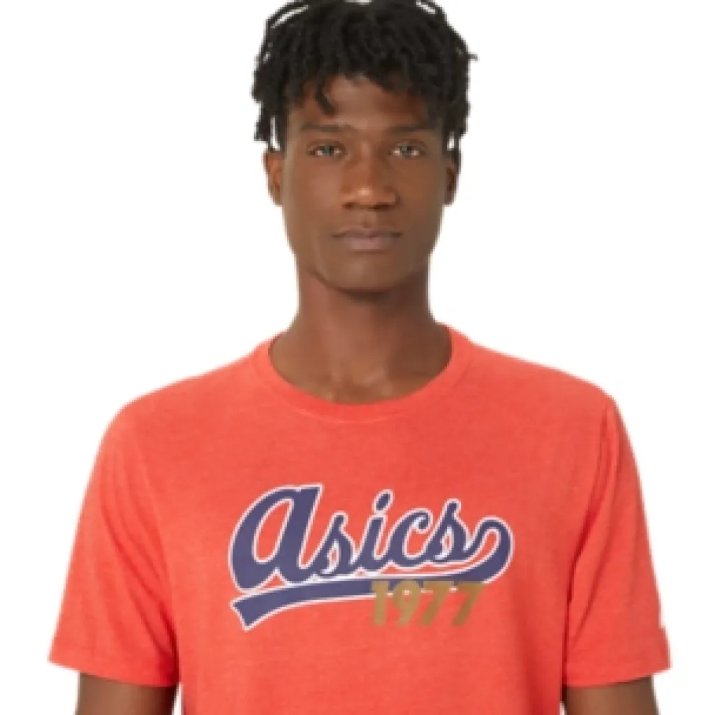 ASICS UNISEX 77 BASEBALL TEE-Women Extended Sizes|T-Shirts & Tops