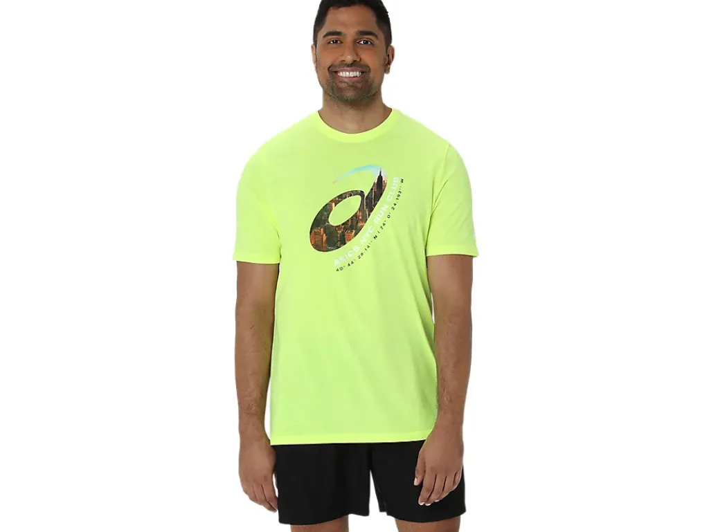ASICS UNISEX NYC RUN CLUB 2.0 CREW-Women T-Shirts & Tops|Training