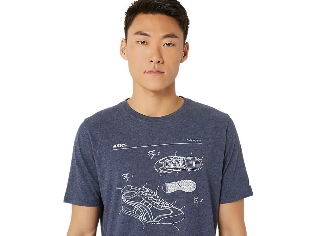 ASICS UNISEX SHOE SCHEMATIC TEE-Women T-Shirts & Tops|Training