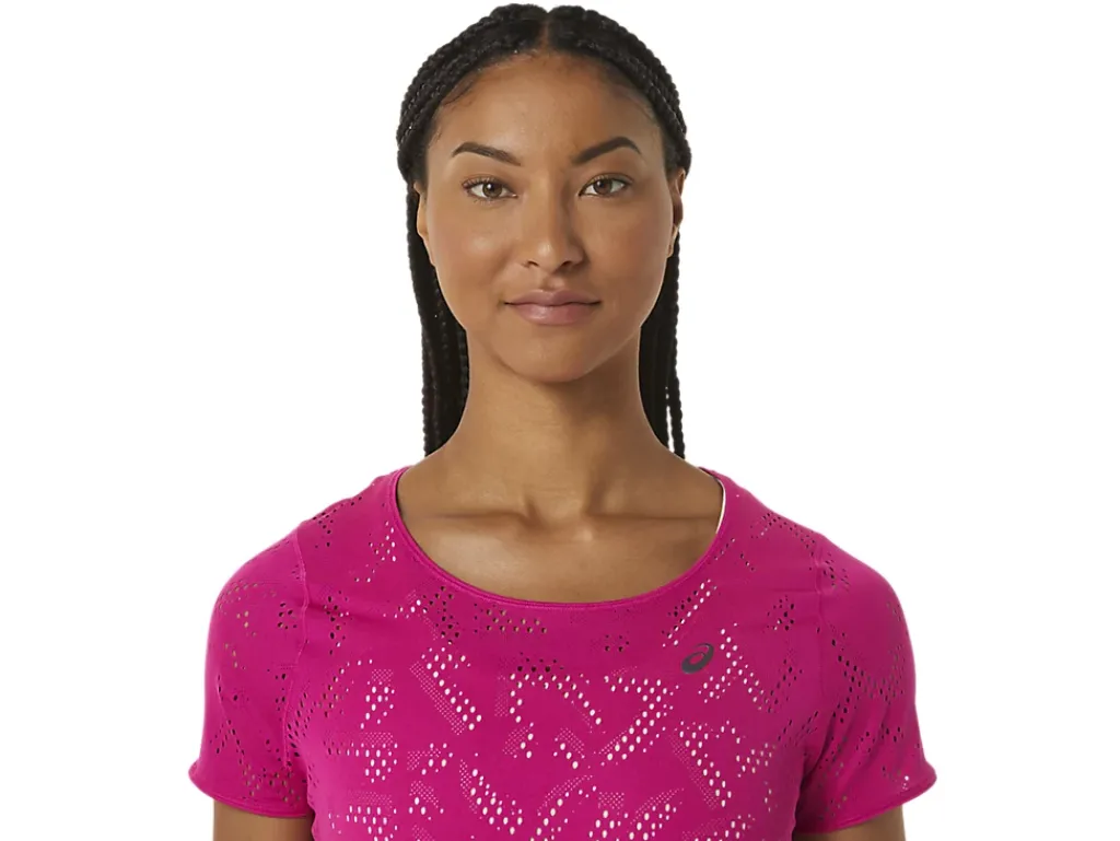 ASICS VENTILATE ACTIBREEZE SHORT SLEEVE TOP-Women T-Shirts & Tops