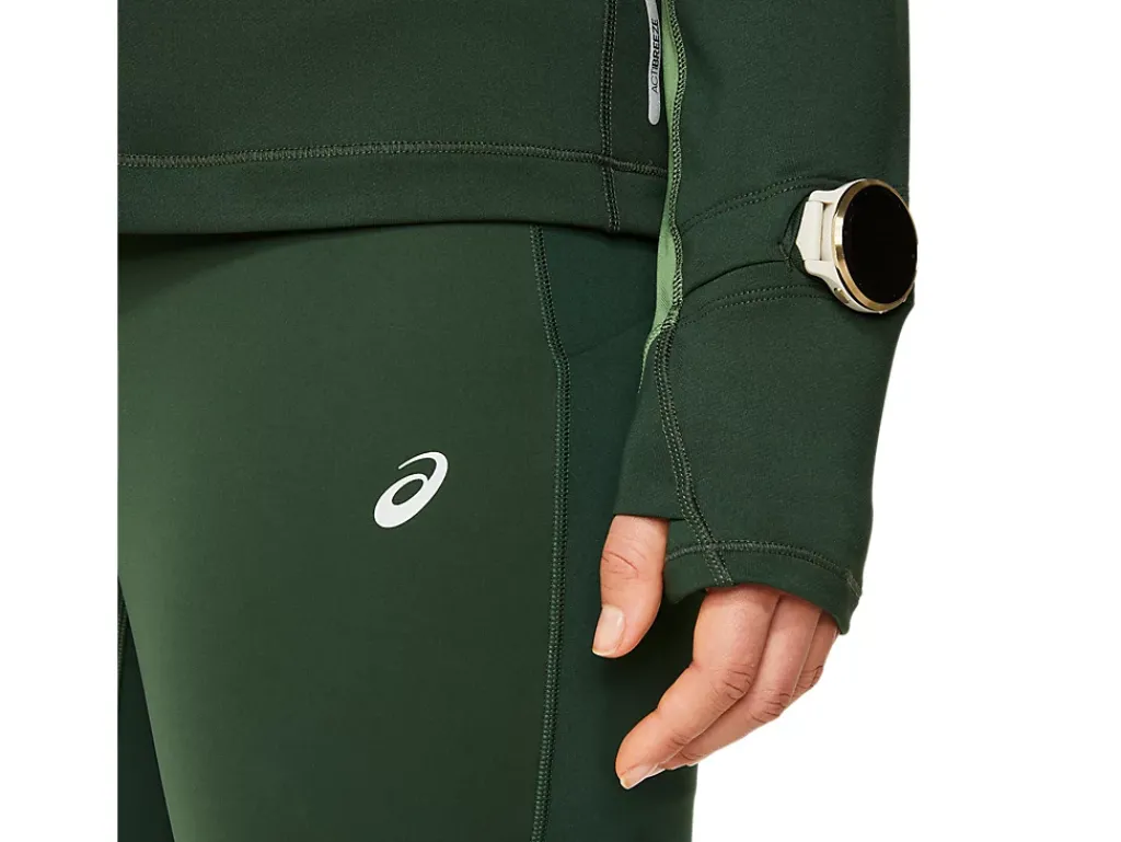 ASICS WINTER RUN 1/2 ZIP MID LAYER-Women T-Shirts & Tops