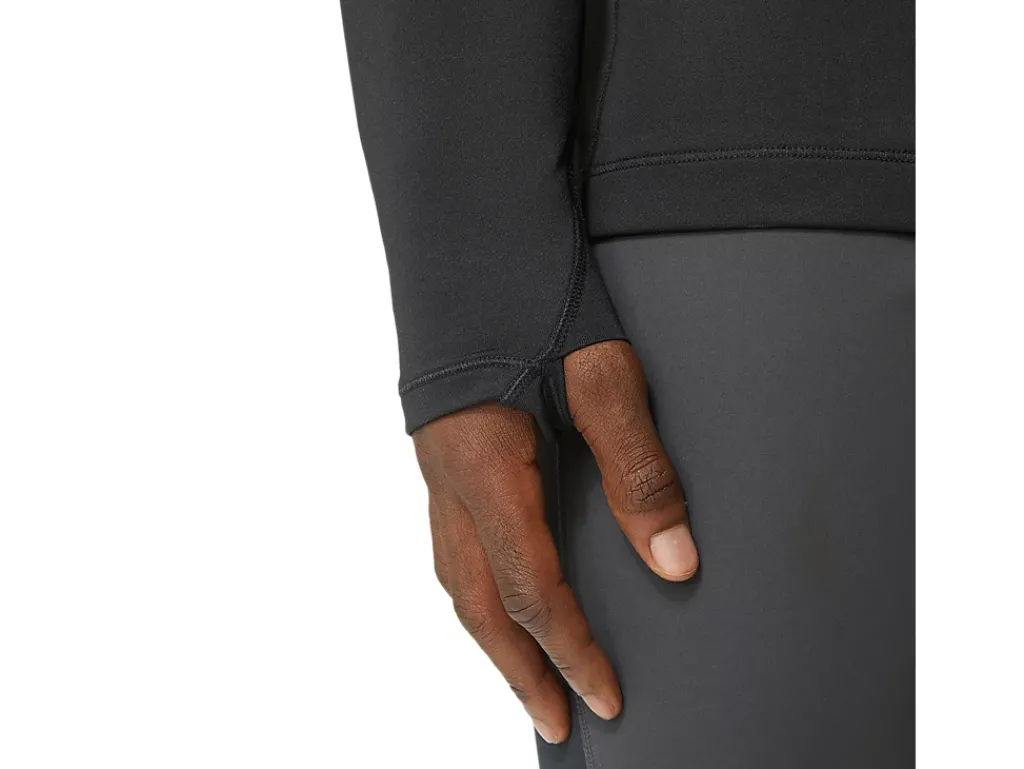 ASICS WINTER RUN 1/2 ZIP MID LAYER-Men T-Shirts & Tops